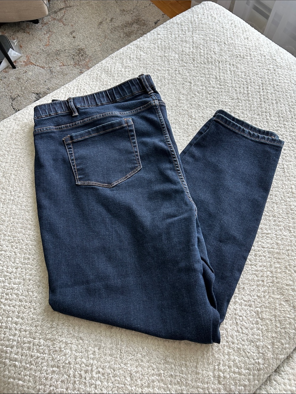 J. Jill Women's Dark Blue Relaxed Jeans